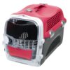 Catit Cabrio Dog and Cat Carrier - Cherry Red
