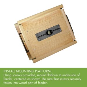 Woodlink 25276 HDPOLE Metal 3 Piece 72 Inch Bird Feeder Birdhouse Mounting Pole Kit with Mounting Bracket