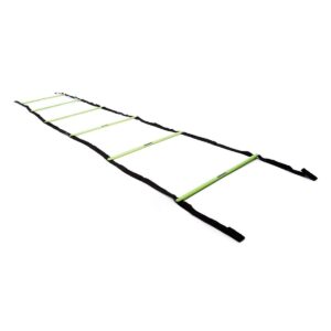 Escape Fitness USA 10 Foot Long Speed and Agility Ladder for Precise Total Body Fitness Training with Carry Bag