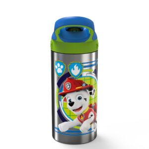PAW Patrol 19.5oz Stainless Steel Water Bottle Blue/Green - Zak Designs