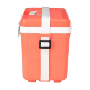 Engel UC7CR 7.5 Quart 8 Can Leak Proof Odor Resistant Insulated Cooler Drybox with Integrated Shoulder Strap, Coral