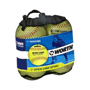 Rawlings Fastpitch Softball 4pk