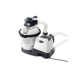 Intex 26643EG 1200 GPH 10 inch Above Ground Pool Sand Filter Pump w/ Auto Timer