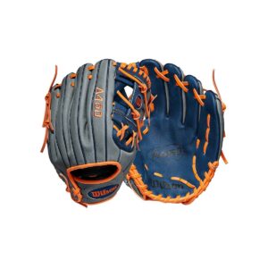 Wilson A450 11.5" Baseball Glove - Gray/Blue/Orange