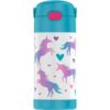 Thermos Unicorn 12oz FUNtainer Water Bottle with Bail Handle - Blue