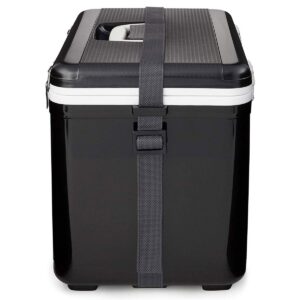 Engel 13 Quart Compact Durable Ultimate Leak Proof Outdoor Dry Box Cooler in Black with Stain and Odor-Resistant Surface for 18 Cans or 12 lbs of Ice