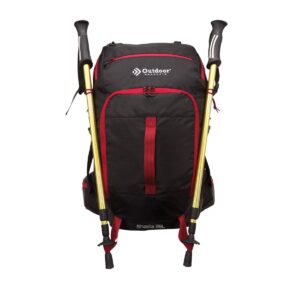 Outdoor Products Shasta 35L Technical Frame Backpack - Black