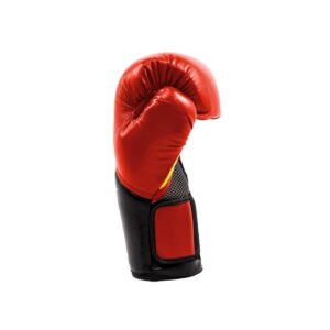 Everlast Pro Style Elite Exercise Workout Training Boxing Gloves for Sparring, Heavy Bag and Mitt Work, Size 16 Ounces, Red/Black
