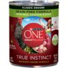 Purina ONE SmartBlend True Instinct Grain Free Classic Ground Wet Dog Food with Real Chicken & Duck - 13oz