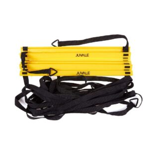 Juvale Speed and Agility Ladder Training Set with 6 Cones and Resistance Parachute, 20 Feet