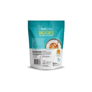 Fruitables Biggies Almond Butter & Coconut Crunchy Dog Treats - 16oz