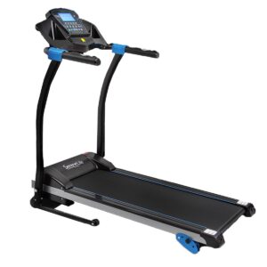 SereneLife SLFTRD25 Bluetooth Smart Digital Folding Treadmill Cardio Machine Home Gym Fitness Equipment with Incline, MP3 Player and Built In Speakers