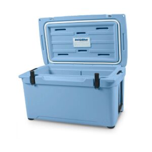 Engel Coolers 58 Quart 70 Can High Performance Roto Molded Ice Cooler, Blue