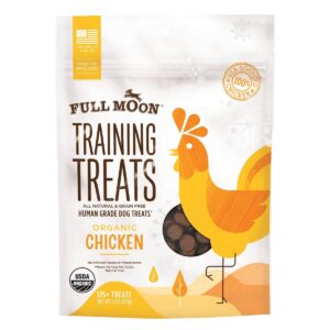 Full Moon Organic Chicken Dog Training Treats Dog Treats - 6oz