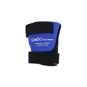 CanDo Palm Weights, Child Size Left Hand, 1/4 pound