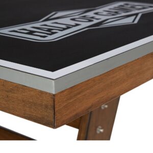 Hall of Games Official Size Wood Table Tennis Table - Black