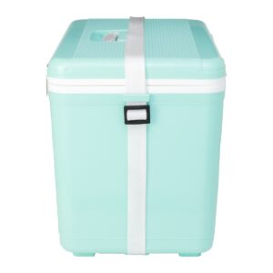Engel UC30SF 30 Quart 8 Can Leak Proof Odor Resistant Insulated Cooler Drybox with Integrated Shoulder Strap, Seafoam