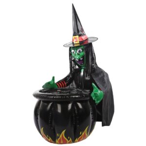 24qt Witch Cauldron Halloween Cooler