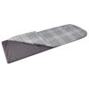 Disc-O-Bed Adult Duvalay Luxury Comfort Memory Foam Sleeping Pad and Duvet Topper, Ocean Plaid, Extra-Large