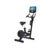Sportop U80 Indoor Home Workout Bike Stationary Fitness Comfortable Cycler Exercise Machine with 12 Pre Programmed Trainings and Monitor Screen, Black