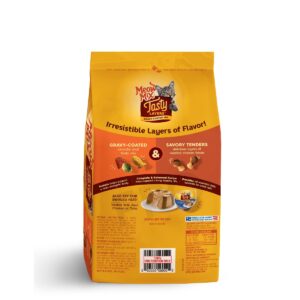 Meow Mix Tasty Layers Roasted Chicken Flavor and Homestyle Gravy Dry Cat Food - 3lbs