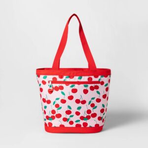 16qt Cooler Tote Red Cherries - Sun Squad™