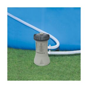 Intex Krystal Clear 530 GPH Replacement Pool Cartridge Filter Pump and Cover