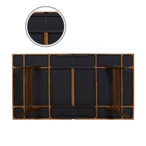 Hall of Games Official Size Wood Table Tennis Table - Black