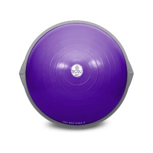 Bosu 72-10850 Home Gym Equipment The Original Balance Trainer 65 cm Diameter, Purple and Gray
