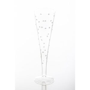 Abigails La Boheme Flute with Small Dots (Set of 4)