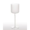 Abigails White Night Frosted Wine Glass