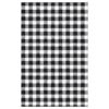 Amscan 54 in. x 102 in. Multi-Colored Paper Checkered Fall Harvest Market Table Cover (3-Pack)