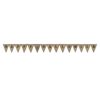 Amscan 10 in. Modern Happy Halloween Burlap Banner