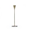 Zentique Upturned Cone Antique Gold Small Candle Holder