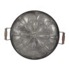 A & B Home Ravello Round Antique Tray