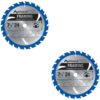 Avanti Pro 7-1/4 in. x 24 Teeth per in. Framing Saw Blade (2-Pack)