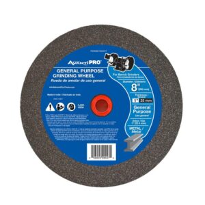 Avanti Pro 8 in. x 1 in. x 1 in. General Purpose Bench Grinding Wheel