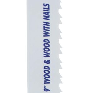 Avanti Pro Wood and Metal Cutting Reciprocating Saw Blade Set (9-Piece)