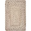LR Home Woven Bleach / Natural 19 in. x 13 in. Jute Placemat (Set of 4)