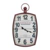 LITTON LANE 33 in. x 19 in. Antique Reproduction Style Wall Clock