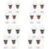 BergHOFF CookNCo 13 oz. Acrylic Wine Glasses (Set of 16)