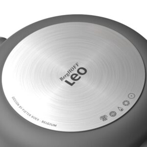 BergHOFF Leo 10.25 in. Grey Non-Stick Pancake Pan
