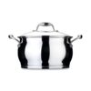 BergHOFF Essentials Zeno 10.6 qt. Stainless Steel Stock Pot with Glass Lid