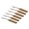 BergHOFF Collect and Cook Stainless Steel Steak Fork (Set of 6)