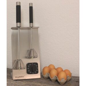 BergHOFF 2-Piece Black Whisk Set with Free Timer