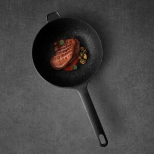 BergHOFF GEM 11 in. Cast Aluminum Nonstick Stir Fry Pan