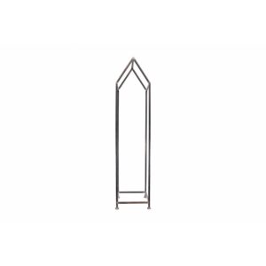3R Studios House Shaped Metal Log Holder