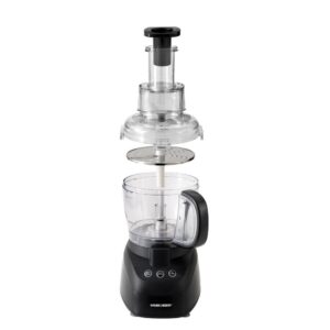 BLACK+DECKER Wide Mouth 10-Cup 2-Speed Black Food Processor