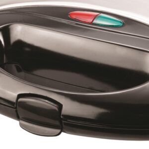 Brentwood Appliances 750 W Dual Black Nonstick Waffle Maker