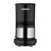 Cuisinart 4-Cup Black Drip Coffee Maker with Stainless Steel Carafe